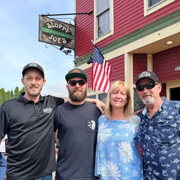 The Prostek family at Sloppy Joe's